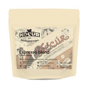 Espresso blend Mlsný Kocúr Kocúr pražiareň v Martine